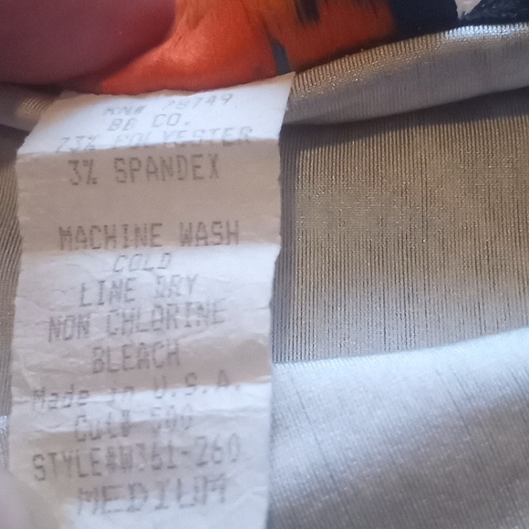 Vintage skirt - snake skin print - Picture 3 of 4